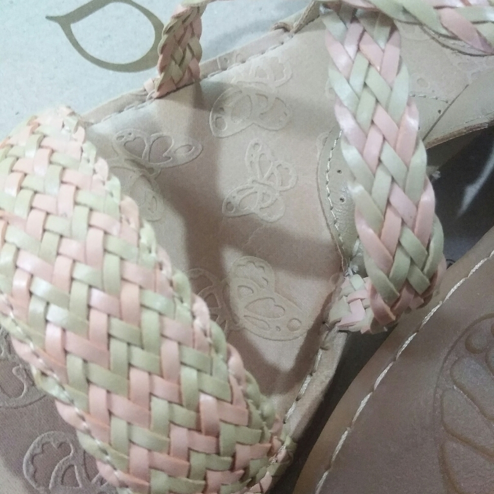 Pink Butterfly Sandles